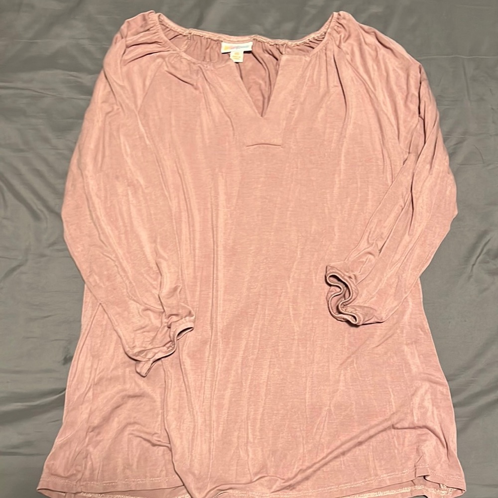 Lularoe pink shirt